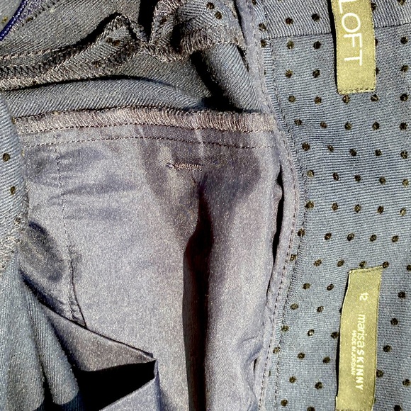 Loft Marisa skinny size 12 capris - Picture 2 of 3